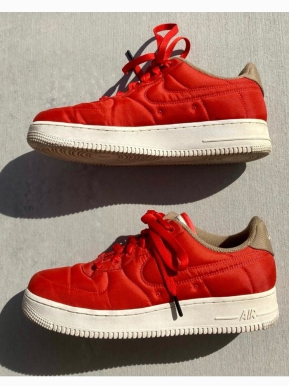 Nike Air Force One ‘07 Habanero Red Forces